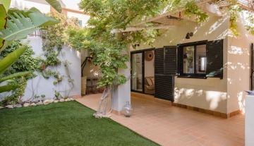 Resa Estates Ibiza te koop for sale townhouse cala tarida garden 3.jpeg
